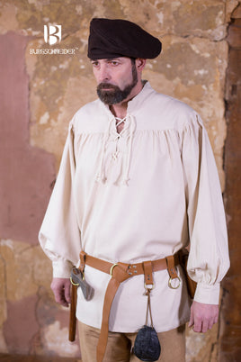 Laced Shirt Störtebecker Natural-GoblinSmith