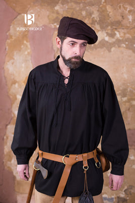Laced Shirt Störtebecker Black-GoblinSmith