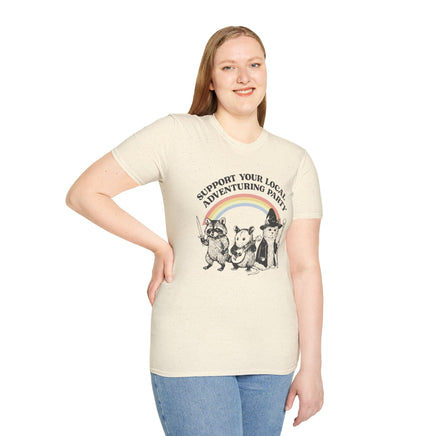 Support Your Local Adventuring Party T-Shirt-GoblinSmith
