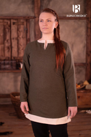 Short Tunic Svenja Olive Green-GoblinSmith