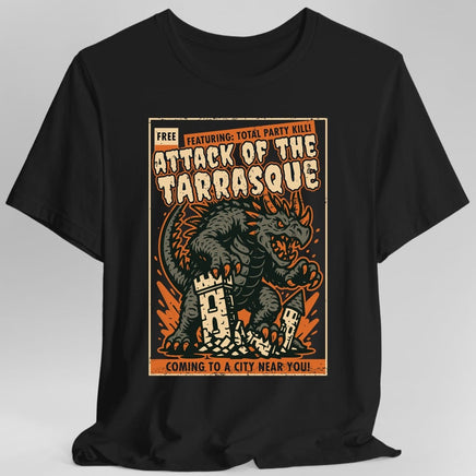 Tarrasque Movie Poster T-Shirt-GoblinSmith