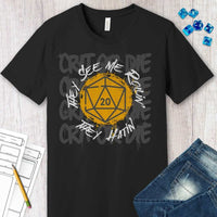They See Me Rollin They Hatin D20 T-shirt-GoblinSmith