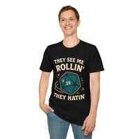 They See Me Rollin' They Hatin' T-Shirt-GoblinSmith