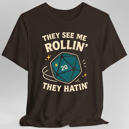They See Me Rollin' They Hatin' T-Shirt-GoblinSmith