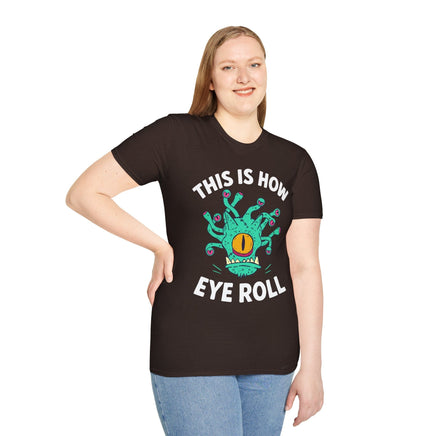 This Is How Eye Roll Beholder T-Shirt-GoblinSmith