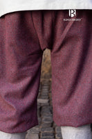 Rus Pants Tilda Herringbone Burgundy/Grey-GoblinSmith