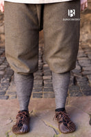 Rus Pants Tilda Herringbone Olive/Grey-GoblinSmith