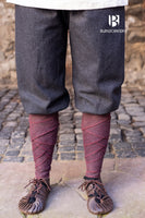 Rus Pants Tilda Herringbone Black/Grey-GoblinSmith