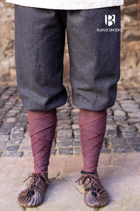 Rus Pants Tilda Herringbone Black/Grey-GoblinSmith