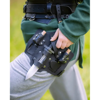 Trinity Thigh Holster for Throwing Daggers-GoblinSmith