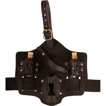 Trinity Thigh Holster for Throwing Daggers-GoblinSmith