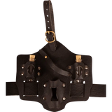Trinity Thigh Holster for Throwing Daggers-GoblinSmith