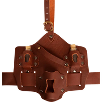 Trinity Thigh Holster for Throwing Daggers-GoblinSmith