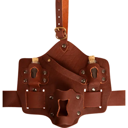 Trinity Thigh Holster for Throwing Daggers-GoblinSmith