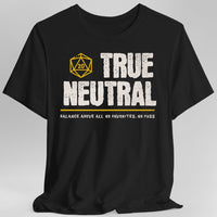 True Neutral Shirt - D&D Alignment T-shirt-GoblinSmith