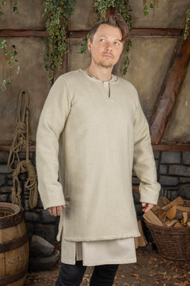 Wool Tunic Lodin Natural-GoblinSmith