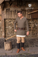 Tunic Tyr Herringbone Olive/Grey-GoblinSmith