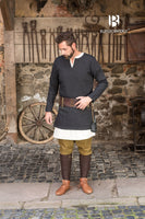 Tunic Tyr Herringbone Black/Grey-GoblinSmith