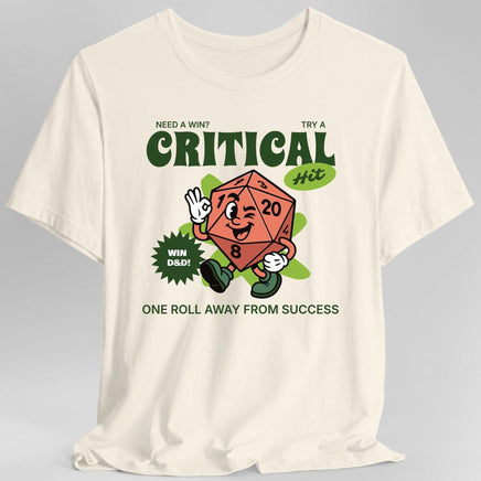 Vintage D20 Critical Hit T-Shirt-GoblinSmith