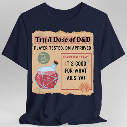 Vintage D&D Health Potion T-Shirt-GoblinSmith
