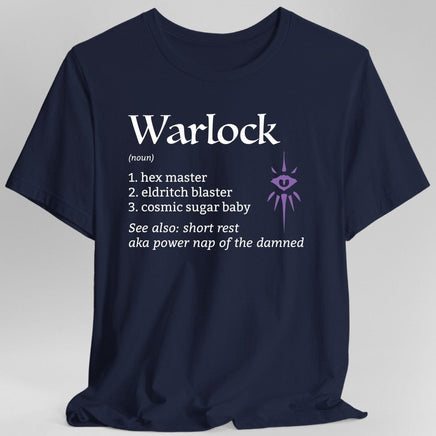 Warlock Class Definition D&D T-shirt-GoblinSmith