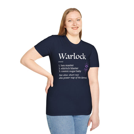 Warlock Class Definition D&D T-shirt-GoblinSmith