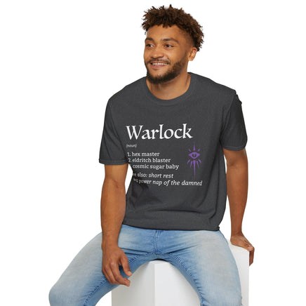 Warlock Class Definition D&D T-shirt-GoblinSmith