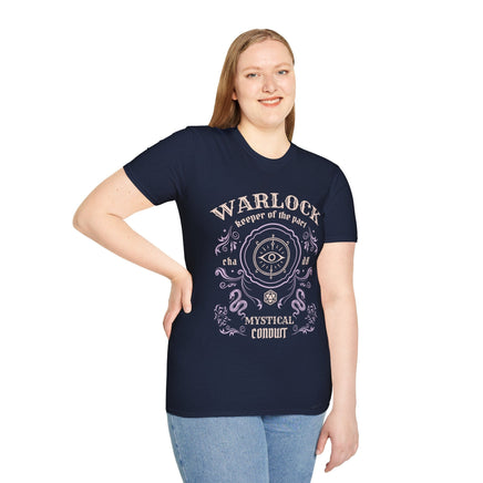 Warlock Class Vintage Label T-Shirt-GoblinSmith