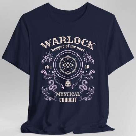Warlock Class Vintage Label T-Shirt-GoblinSmith