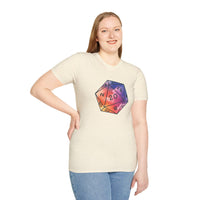 Watercolor Clouds D20 Dice Shirt-GoblinSmith