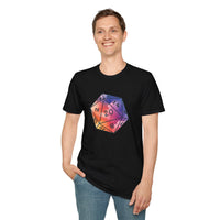 Watercolor Clouds D20 Dice Shirt-GoblinSmith