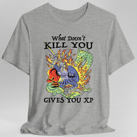 What Doesn't Kill You Gives You XP T-Shirt-GoblinSmith