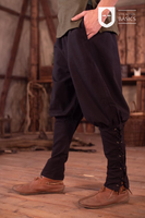 Viking Trousers - Black-GoblinSmith