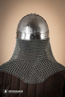 Viking Helmet with Aventail 1,6mm Polished-GoblinSmith