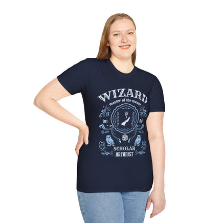 Wizard Class Vintage Label T-Shirt-GoblinSmith
