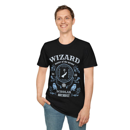 Wizard Class Vintage Label T-Shirt-GoblinSmith