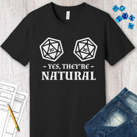 Yes They're Natural D&D Shirt-GoblinSmith