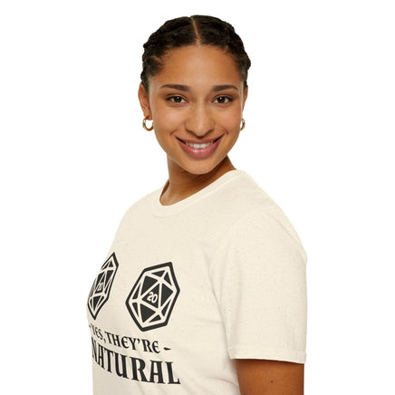 Yes They're Natural D&D Shirt-GoblinSmith