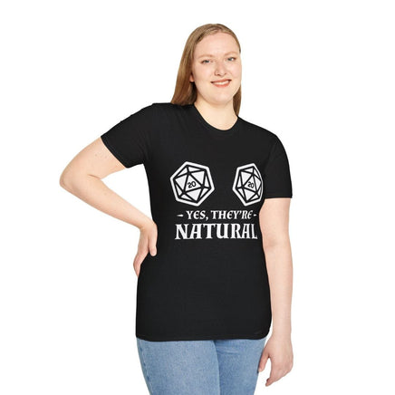 Yes They're Natural D&D Shirt-GoblinSmith