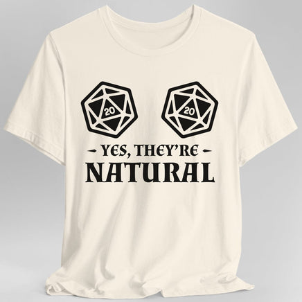Yes They're Natural D&D Shirt-GoblinSmith