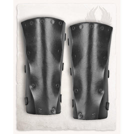 Rasmus Bracers (Black)-GoblinSmith