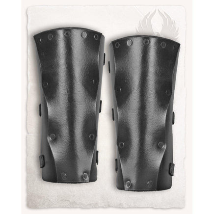 Rasmus Bracers (Black)-GoblinSmith