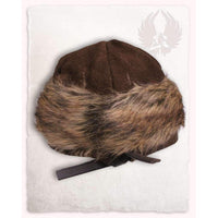 Ragi Fur Cap Suede-GoblinSmith