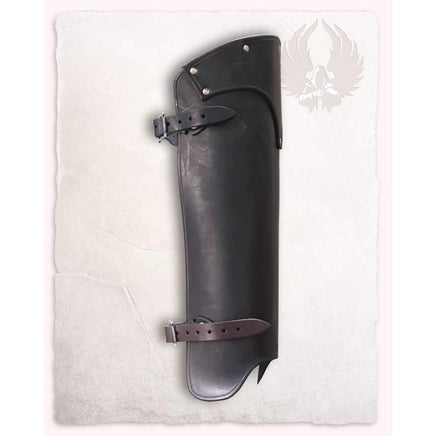 Lion Leather Greaves-GoblinSmith