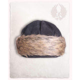 Ragi Fur Cap Suede-GoblinSmith