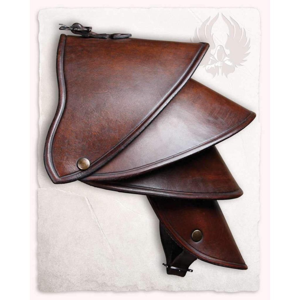 Spaulde Crisso Leather Spaulder-GoblinSmith