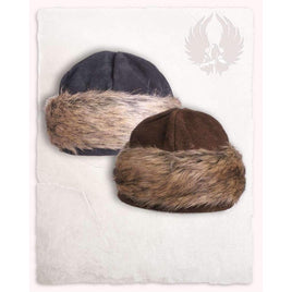 Ragi Fur Cap Suede-GoblinSmith