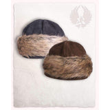 Ragi Fur Cap Suede-GoblinSmith