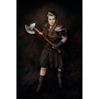 Crisso Leather Spaulder-GoblinSmith
