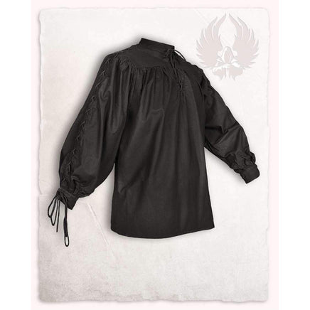 Alex Cotton Shirt with eyelets-GoblinSmith